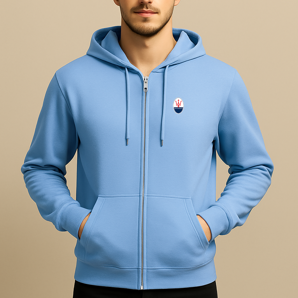 Men’s Maserati Car Zipper Hoodie